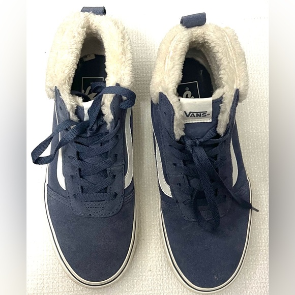 Vans Ward All Weather Skate Womens Grisaille Winterized Size 8 - Picture 3 of 9